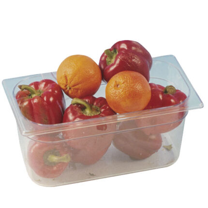 GN container in polypropylene, GN 1/4 h=65 mm