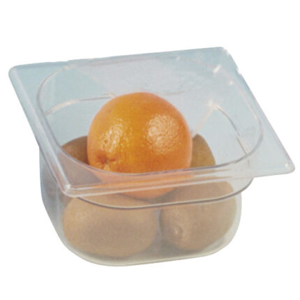 GN container in polypropylene, GN 1/6 h=150 mm