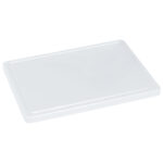 cutting board for cheese, 450x300 mm - white coloured