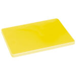cutting board for poultry, 450x300 mm - yellow coloured