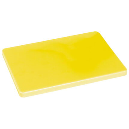 cutting board for poultry, 450x300 mm - yellow coloured