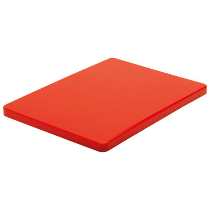 cutting board for meat, 450x300 mm - red coloured