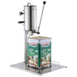 Table top can opener, electric