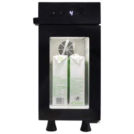 Refrigerator for milk with digital temperature display