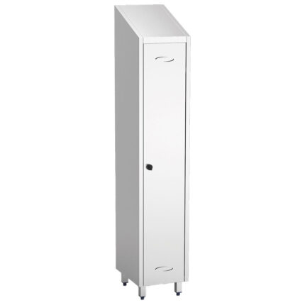 Changing room locker with 1 large compartment, H=2010 mm