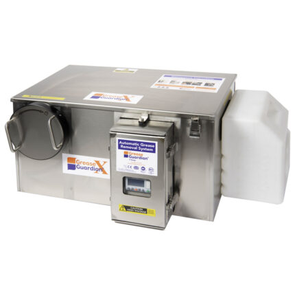 Automatic grease separator with timer, flow rate 1,58 litres/ second