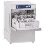 Glasswasher, detergent injector, softener and drain pump, 40x40 cm, max h=27 cm, digital version