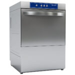 Dishwasher with detergent injector and drain pump, mechanical, rack 50x50 cm, max h=38,5 cm