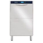 Utensil washer with detergent injector and drain pump, electronic, rack 60x67 cm, max h=47 cm