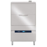 Utensil washer with detergent injector and drain pump, electronic, rack 72,5x85 cm, max h=68,5 cm