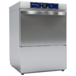Dishwasher with detergent injector and drain pump, electronic, rack 50x50 cm, max h=38,5 cm