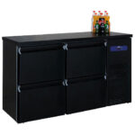 Bottle cooler 4 drawers, 320 litres, -2°/+8°C