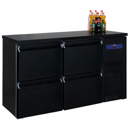 Bottle cooler 4 drawers, 320 litres, -2°/+8°C