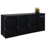 Bottle cooler 6 drawers, 500 litres, -2°/+8°C