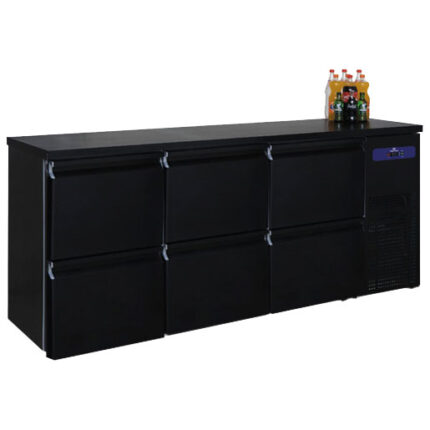 Bottle cooler 6 drawers, 500 litres, -2°/+8°C