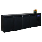 Bottle cooler 4 doors, 680 litres, -2°/+8°C