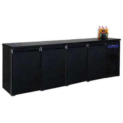 Bottle cooler 4 doors, 680 litres, -2°/+8°C