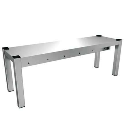 Overshelf, 1-tier overshelf, side open, 1400x300 mm,