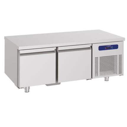 Refrigerated undercounter 700 mm with 2 drawers GN 1/1 for cooking hobs, 1200 mm