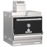 Charcoal oven for approximately 45-65 dishes, tabletop version