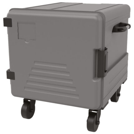 Thermo box neutral on castors, 7x GN 2/1 h=65 mm