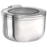 Chafing dish for soups, round, 5,7 litres