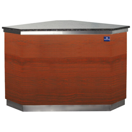 Corner neutral element with granite working top, 1200x1200 mm