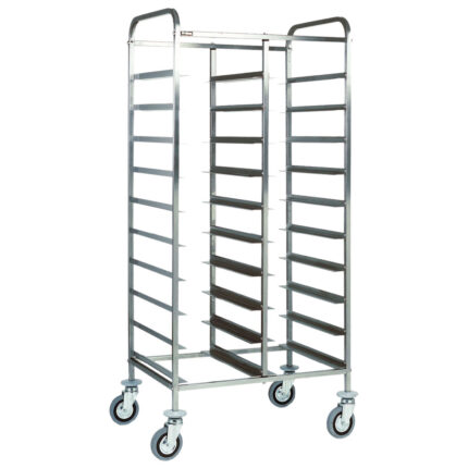 Trolley for GN trays, 20x GN 1/1, h=120 mm