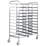 Trolley for GN trays, 30x GN 1/1, h=120 mm