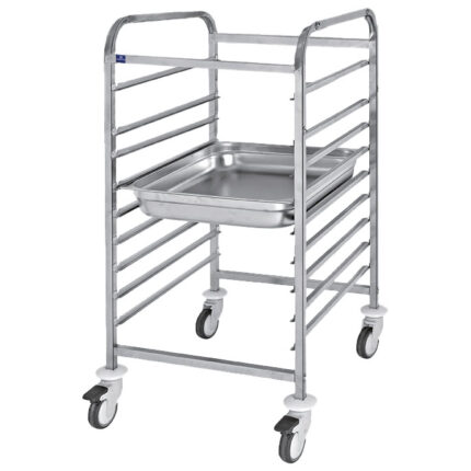 Trolley for GN containers, 9x GN 1/1 h=65 mm