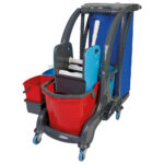 Mop trolley 2x 25 litres with waste bag