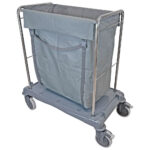 Laundry bag trolley