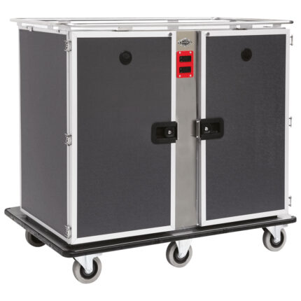 Hot banquett trolley for 12+12x GN 1/1 max. h= 65 mm, +65°/+75°C