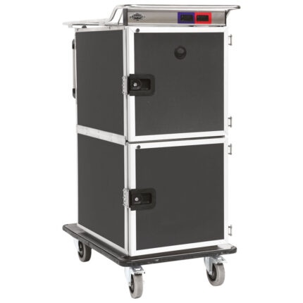 Hot and cold banquett trolley for 6+6x GN 1/1 max. h= 65 mm, +65°/+75°C | +4°/+10°C