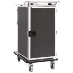Cold banquett trolley for 12x GN 1/1 max. h= 65 mm, +4°/+10°C