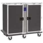 Cold banquett trolley for 12+12x GN 1/1 max. h= 65 mm, +4°/+10°C