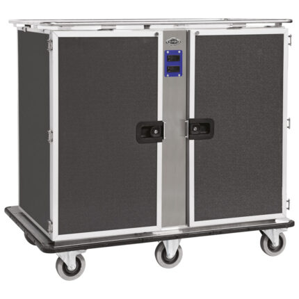Cold banquett trolley for 12+12x GN 1/1 max. h= 65 mm, +4°/+10°C