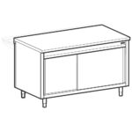 Neutral unit on closed cupboard, 3x GN 1/1