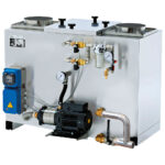 Smoke and soot cleaning station for wood pizza ovens, 500 m³/h