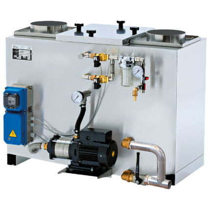Smoke and soot cleaning station for wood pizza ovens, 500 m³/h