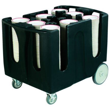 Caddy for plates with 6 colums, max. 270-360 ø 203÷248 mm