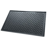 Reversible tray BBQ/ Grill GN 1/1 made of cast iron,  grooved/smooth