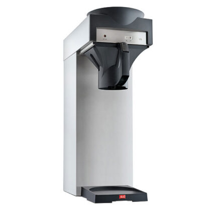 Coffee brewer for vacuum jugs, manual water filling