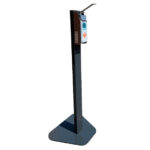 Disinfectant dispenser 1000 ml with powder-coated stand