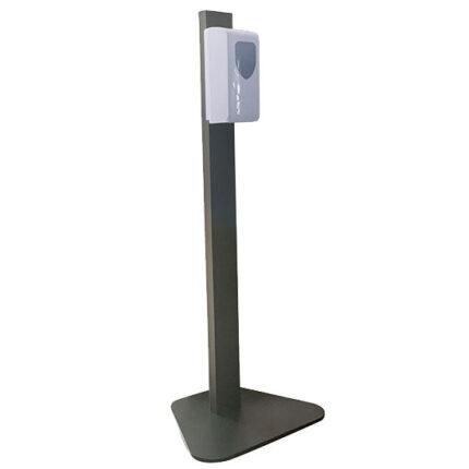 Disinfection dispenser 1000 ml with sensor and powder-coated stand