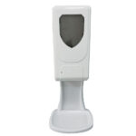 Disinfection dispenser 1000 ml with sensor and wall mounting set and drip tray