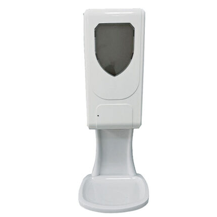Disinfection dispenser 1000 ml with sensor and wall mounting set and drip tray