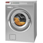 Washing machine with spin-dryer 6,5 kg "inox-titanium", with drain pump
