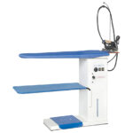 Finishing table with vacuum, iron and boiler 4 litres