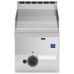 Gas griddle, tabletop, smooth plate
